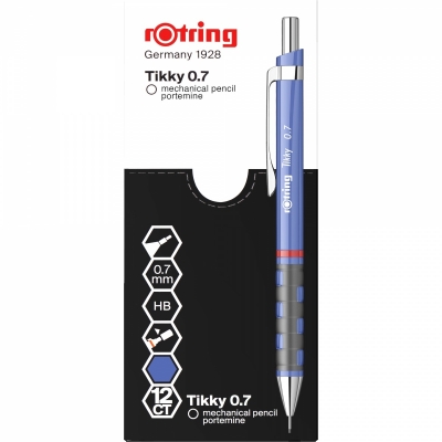 Creion mecanic Rotring 0.7 mm Tikky iris